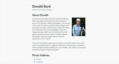 Desktop Screenshot of don.burd.info