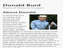 Tablet Screenshot of don.burd.info